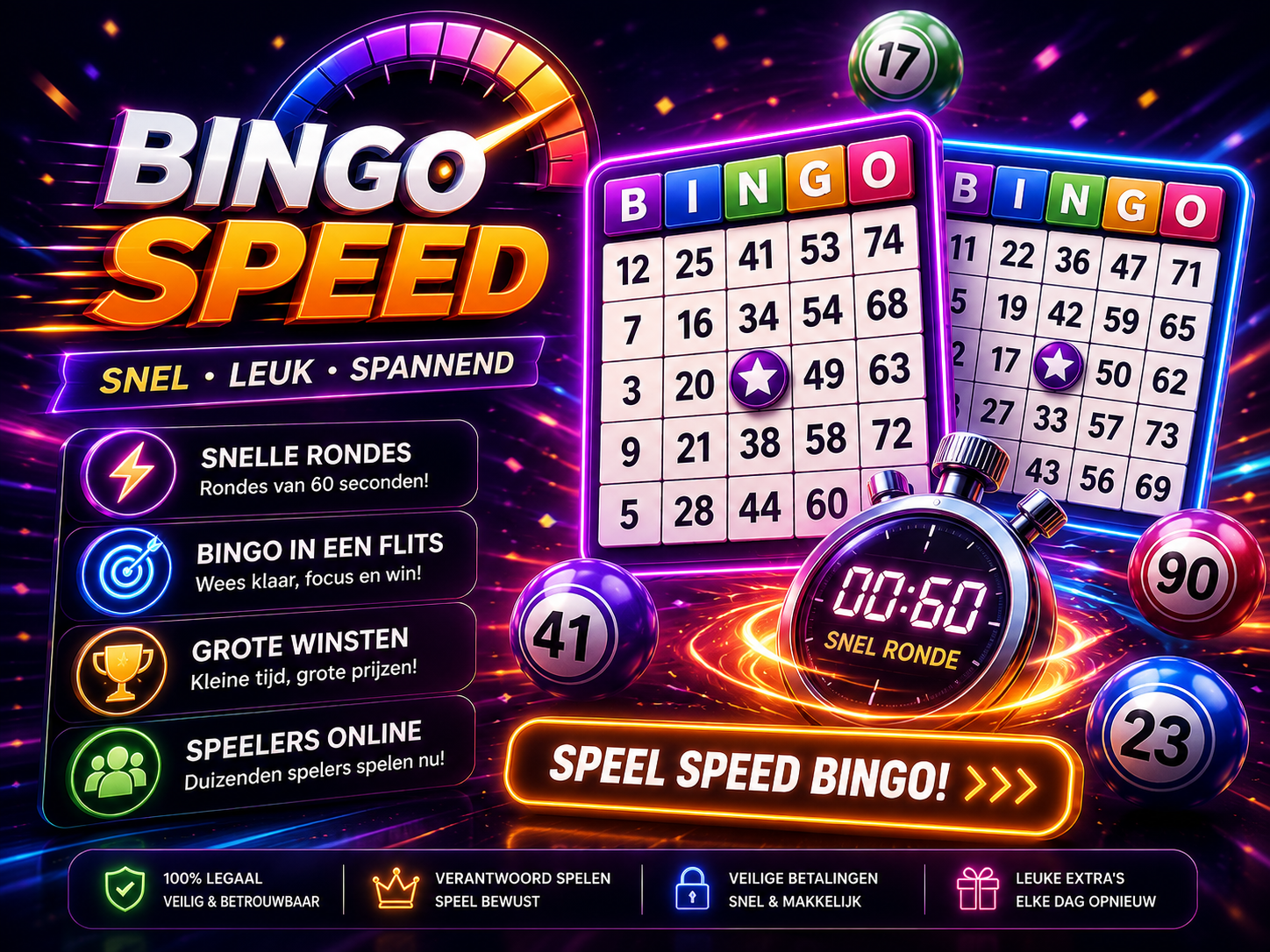 Promotionele afbeelding voor Speed Bingo